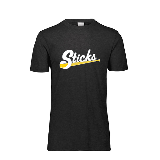 [FTSCUBBK-AS-LOGO1] Decker Men's Tri-Blend T-Shirt - Short Sleeve (Adult S, Black, Logo 1)