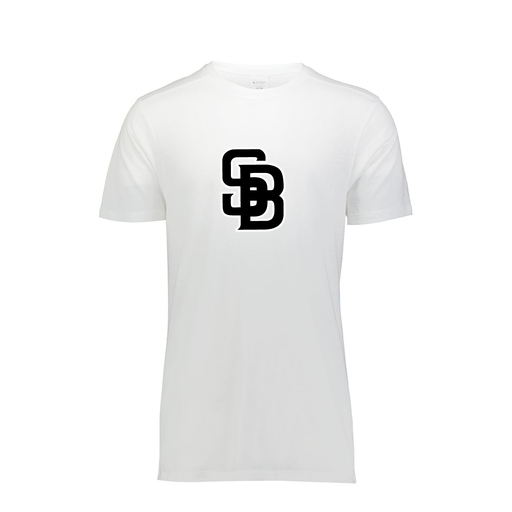 [FTSCUBWH-YS-LOGO3] Decker Youth Tri-Blend T-Shirt - Short Sleeve (Youth S, White, Logo 3)