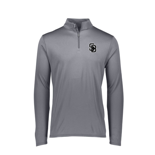 [FTLQFLGY-FAXS-LOGO3] Decker Women's Flex-Lite 1/4 Zip Shirt (Female Adult XS, Gray, Logo 3)